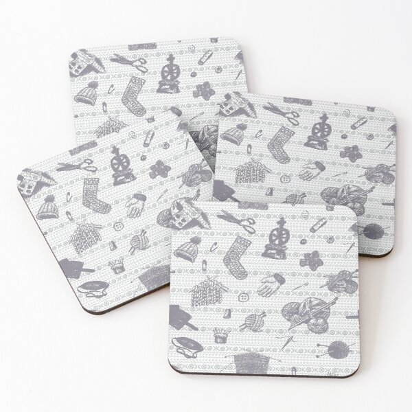 Item preview, Tak Dee Sock - Grey designed and sold by Juliewdesigns.