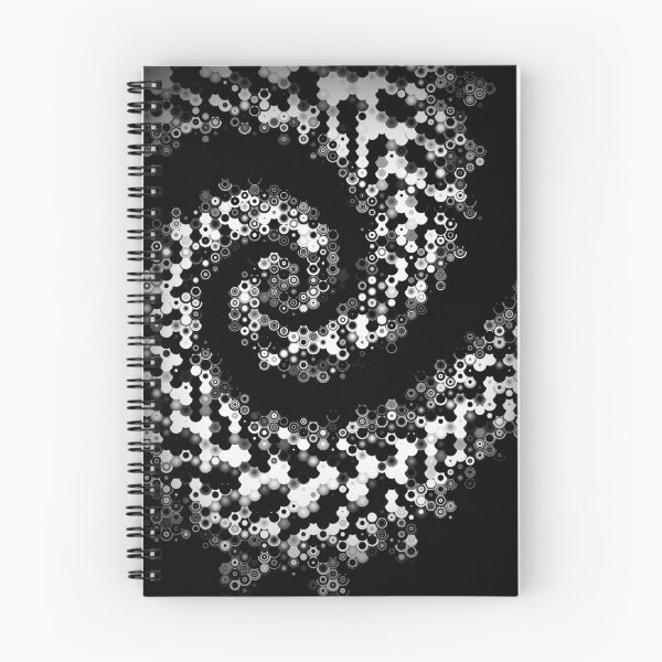 Item preview, Black And White Spiral Circle Swirly designed and sold by Roanemermaid.