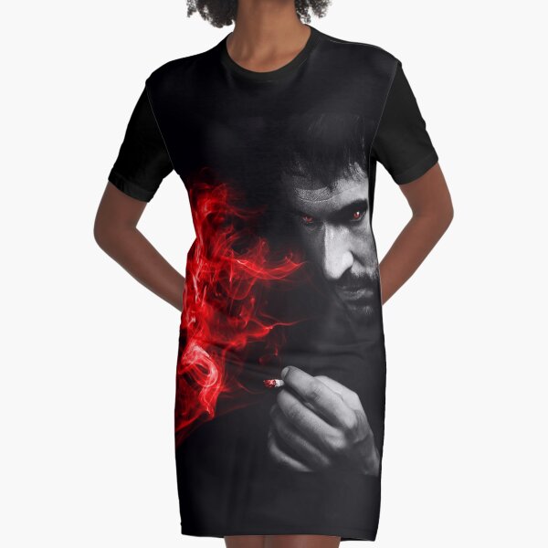 Lucifer - Hellfire Graphic T-Shirt Dress