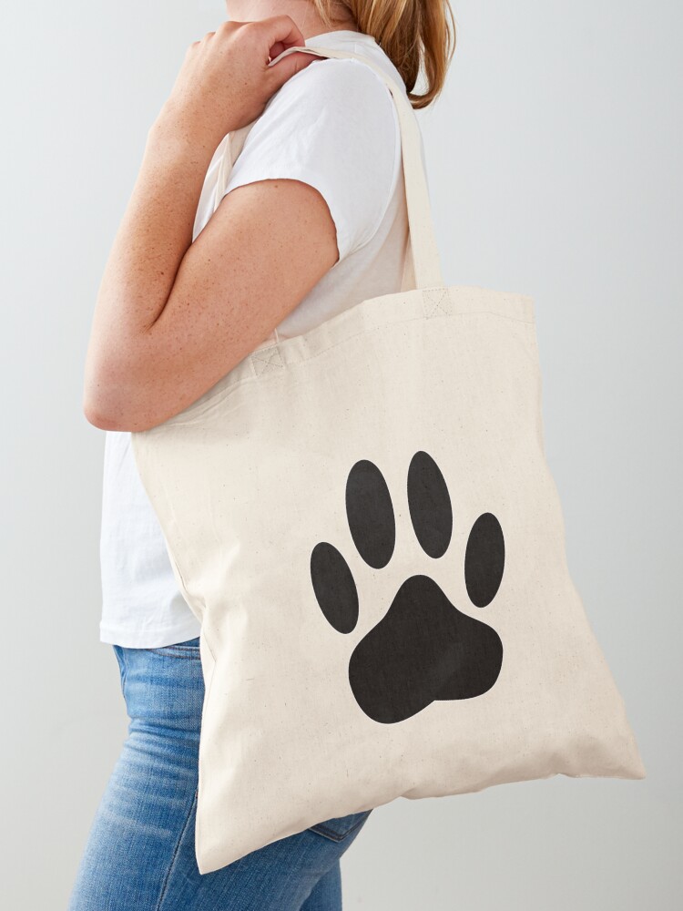 Animal pawprints black pattern Classic Sublimation Tote Bag – I love  Veterinary