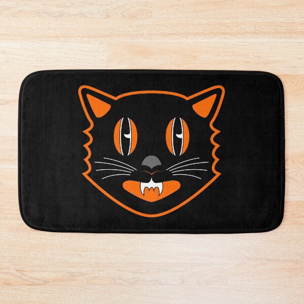 Item preview, Vintage Halloween Black Cat - Scaredy Cat designed and sold by Epitome Girl.