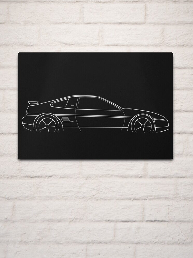 Fiero Silhouette Vector File 