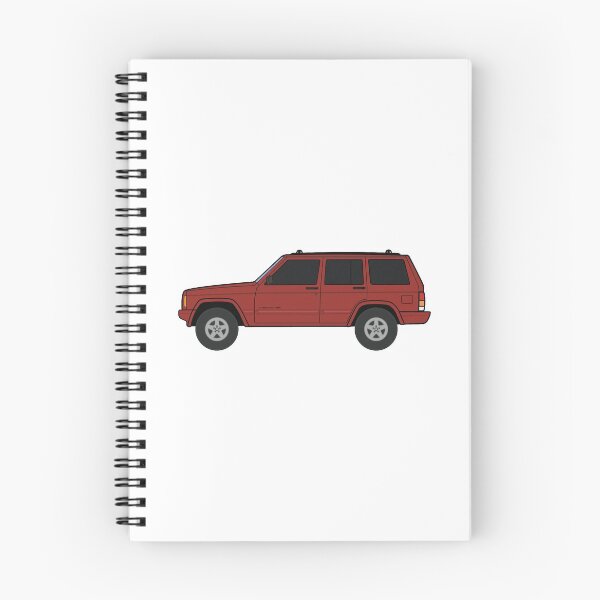 Item preview, 97 to 01 Stock USA 4x4 off road vehicle maroon  designed and sold by MandalaPics.