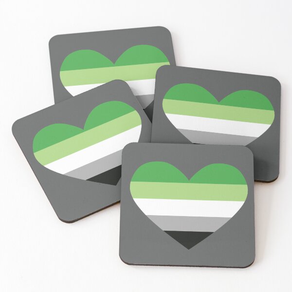 Item preview, Aromantic pride heart 2 designed and sold by Marissa Barrette.