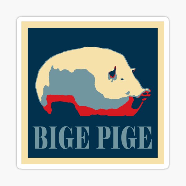 BIGE PIGE 2020 Sticker