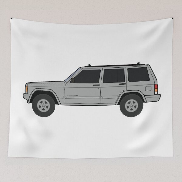 Item preview, 97 to 01 Stock USA 4x4 off road vehicle grey  designed and sold by MandalaPics.