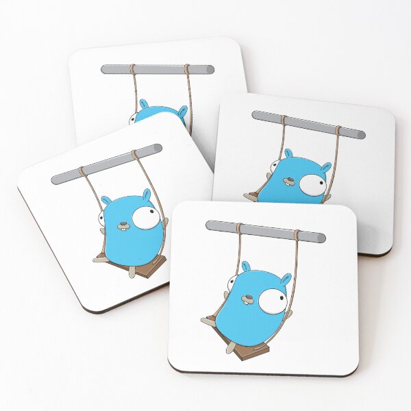 Item preview, Gopher on a swing designed and sold by MariaNinfa.
