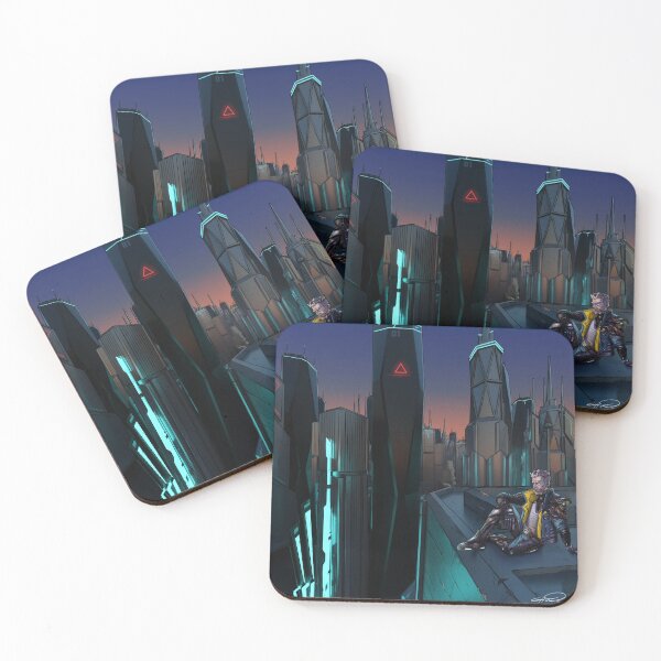 Zane's Glorious View Coasters (Set of 4)
