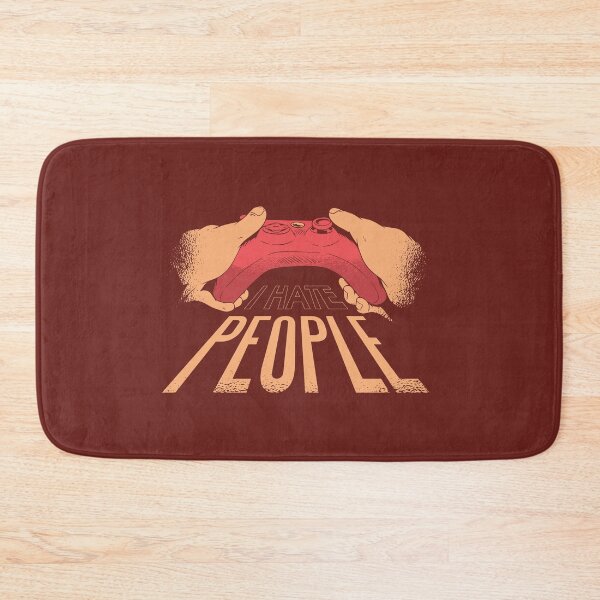 Item preview, Gamer design : I hate people  designed and sold by FFelder.
