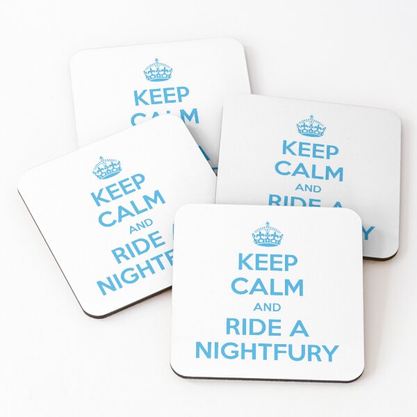 Item preview, KEEP CALM and RIDE A NIGHTFURY designed and sold by candymoondesign.