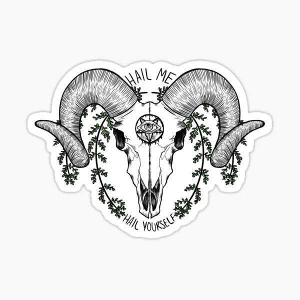 Hail Your Skull Sticker