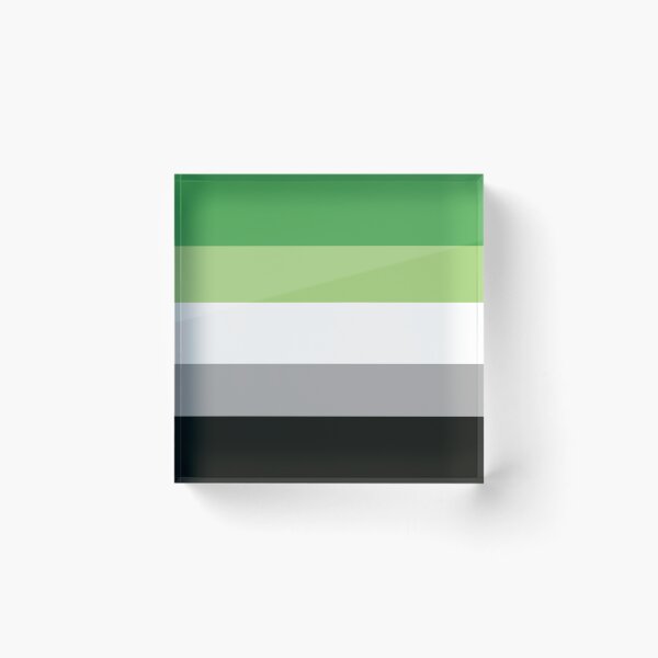 Item preview, Aromantic pride flag 2 designed and sold by Marissa Barrette.