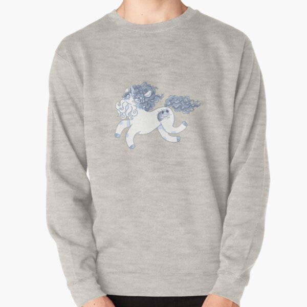 Blue Cthulhu-corn Pullover Sweatshirt