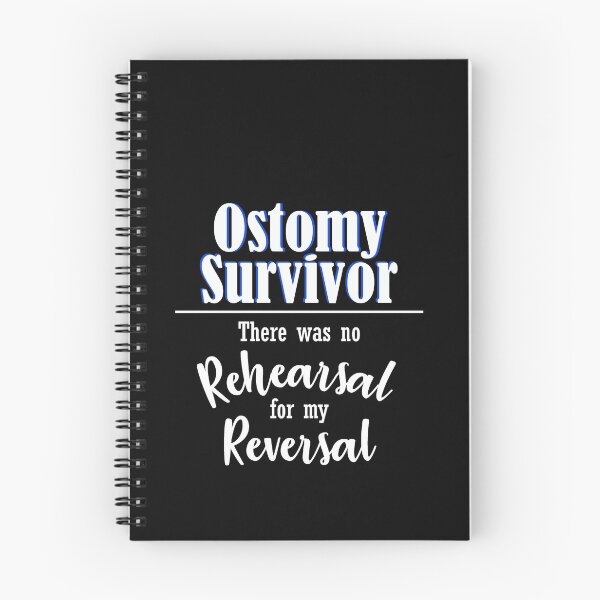 Item preview, Ostomy Survivor No Rehearsal for My Reversal Stoma Bag Colon Cancer designed and sold by wordsonly.
