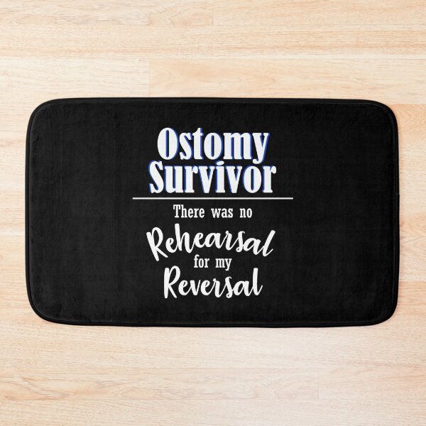 Item preview, Ostomy Survivor No Rehearsal for My Reversal Stoma Bag Colon Cancer designed and sold by wordsonly.