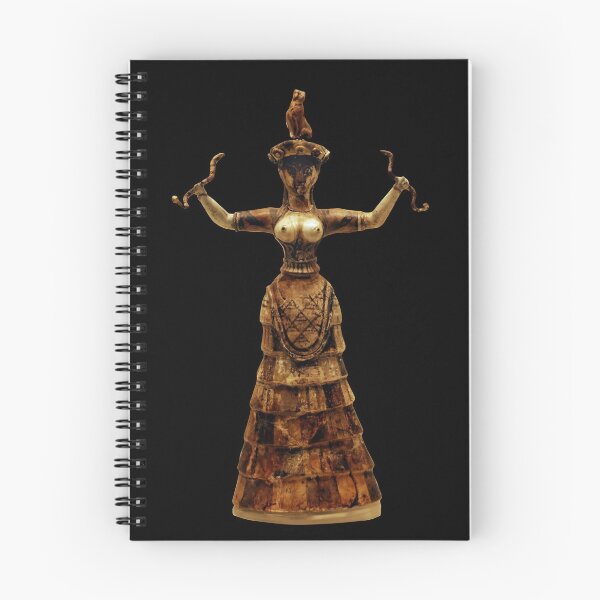 Item preview, minoan snake goddess designed and sold by ThatGirlTheyKno.