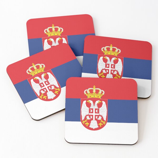 Item preview, Serbia flag  designed and sold by flagshop.