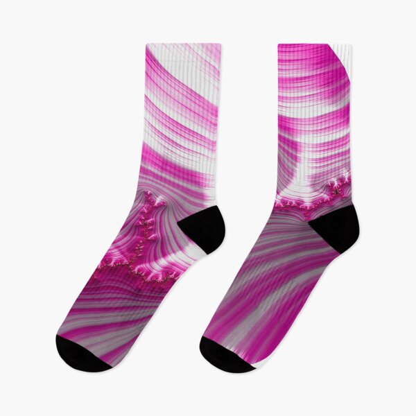 Item preview, Pink Striped Candy Fractal Art Abstract designed and sold by Gsallicat.