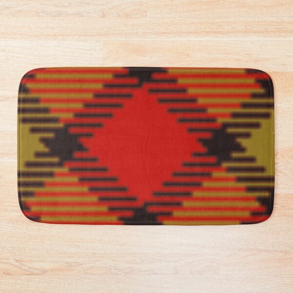 Item preview, Red, Black And Gold Festive Argyle Diamond  designed and sold by Bliss Find And Design.