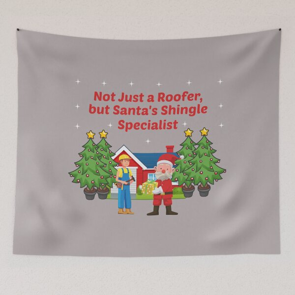 Item preview, Santas Shingle Specialist Tradesman Framer Builder. designed and sold by MAXXEXCHANGE.
