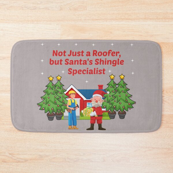Item preview, Santas Shingle Specialist Tradesman Framer Builder. designed and sold by MAXXEXCHANGE.