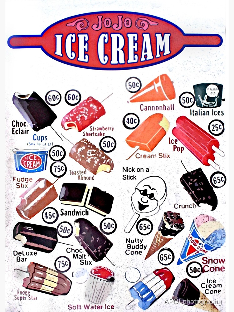 "Jojo's Ice Cream (Killer Klowns from Outer Space)" Sticker for Sale by