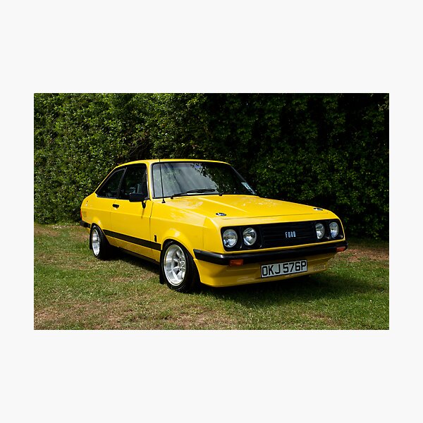 Item preview, Ford Escort MK2 RS 2000 amarillo designed and sold by Martyn Franklin.
