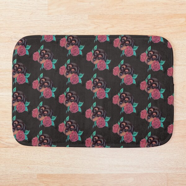 Rottie Love Bath Mat