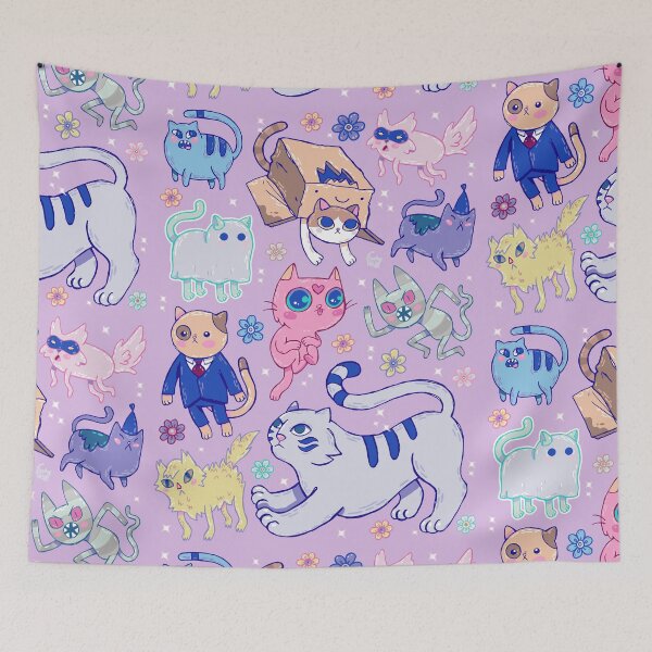 Item preview, Cats Adventure designed and sold by dajonacevedo.