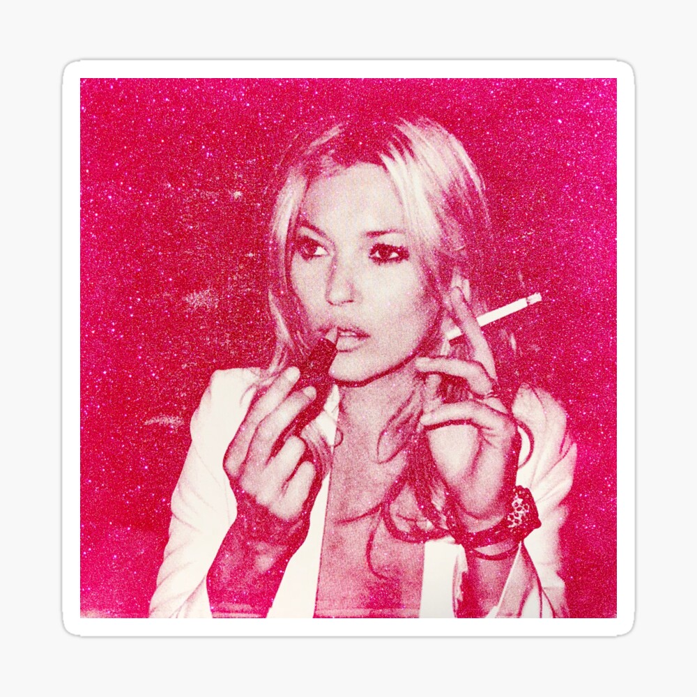 Kate Moss Pink Diamond Dust  | iPhone Case