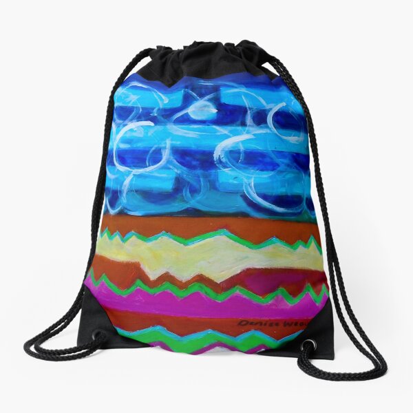Hexagram 63: Jí Jì (Equilibrium) Drawstring Bag