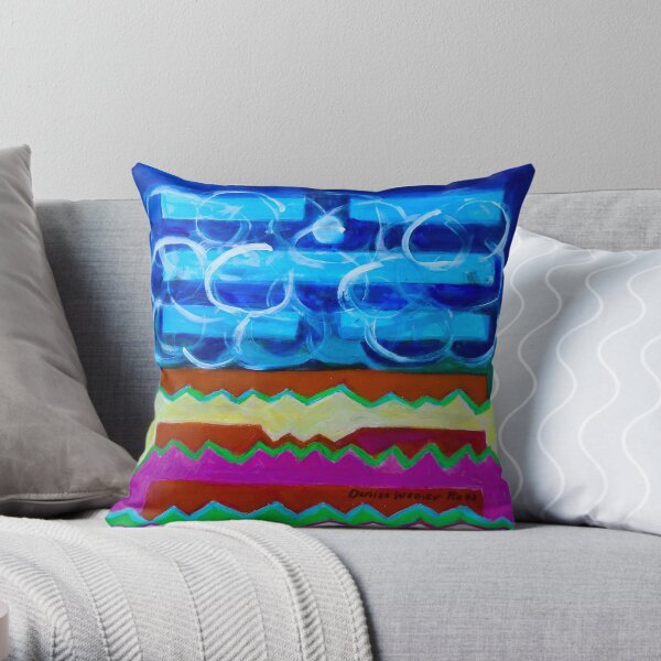Hexagram 63: Jí Jì (Equilibrium) Throw Pillow