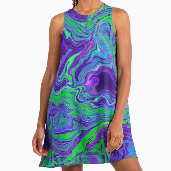 Blue Green Purple Dresses for Sale | Redbubble Blue Green Purple Dresses for Sale | Redbubble