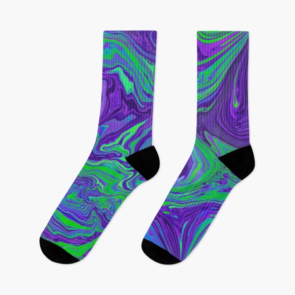 Item preview, Purple Green Marble Abstract designed and sold by Gsallicat.