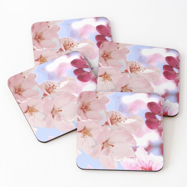 Item preview, cherry blossoms, spring flowers art designed and sold by Elenia Design.