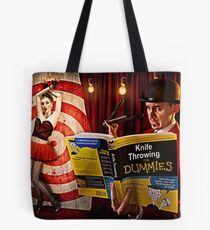 knife throwing for dummies Tote Bag