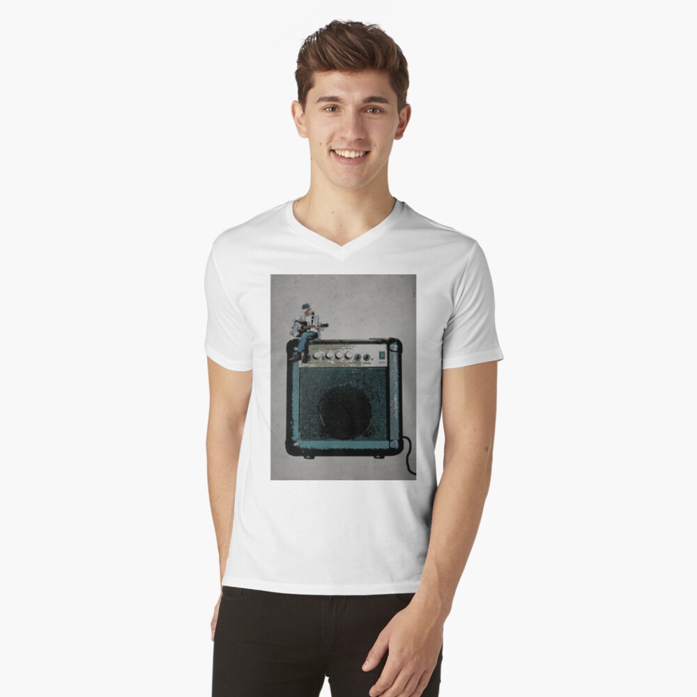 Item preview, V-Neck T-Shirt designed and sold by WiseLikeStudios.