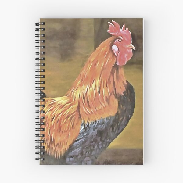 Item preview, Keeping Chickens Farmyard Rooster Art  designed and sold by taiche.