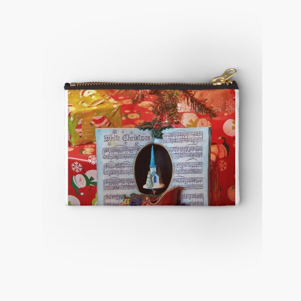 Item preview, Christmas Music Box Book with a blue Church closeup designed and sold by ROBERTDBROZEK.