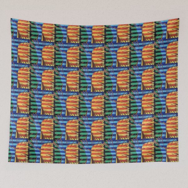 Item preview, Hexagram 57: Xun (Penetrating Wind) designed and sold by Denise Weaver Ross.