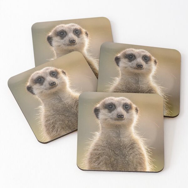 Item preview, Meerkat Standing Guard, African Wildlife designed and sold by Andrew Goodall.