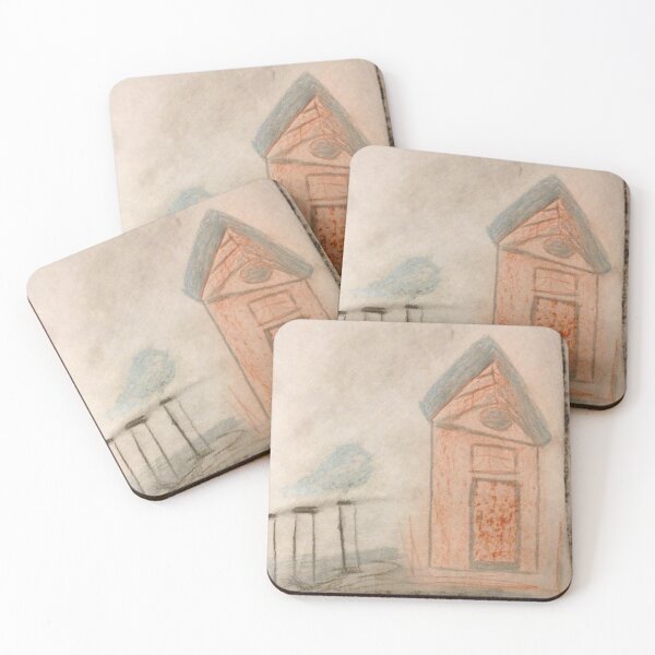 Item preview, Blue birdhouse designed and sold by Tonyasartprints.