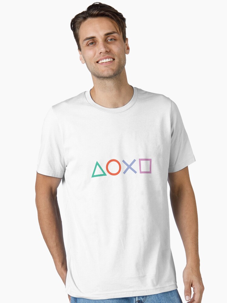 Imagen 1 de 7, Camiseta esencial con la obra Botones del controlador, diseñada y vendida por NiNino.