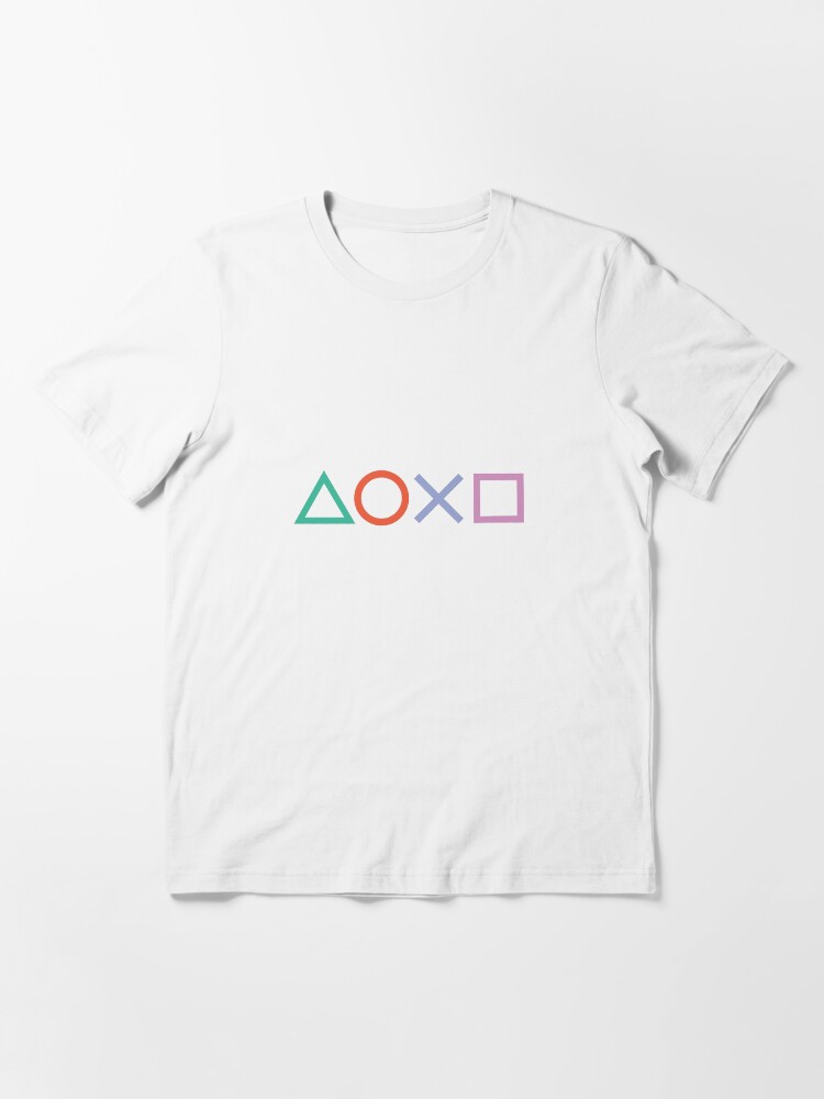 Imagen 3 de 7, Camiseta esencial con la obra Botones del controlador, diseñada y vendida por NiNino.