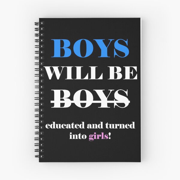 Item preview, Boys will be Boys White Text designed and sold by Ki11erRabbit.