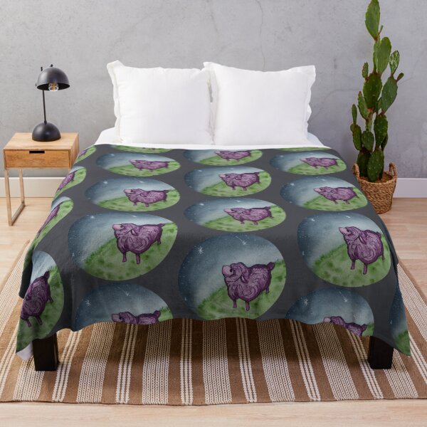 Item preview, Sheep in the Night designed and sold by badgerwillow.