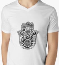 The Hamsa Hand Men's V-Neck T-Shirt