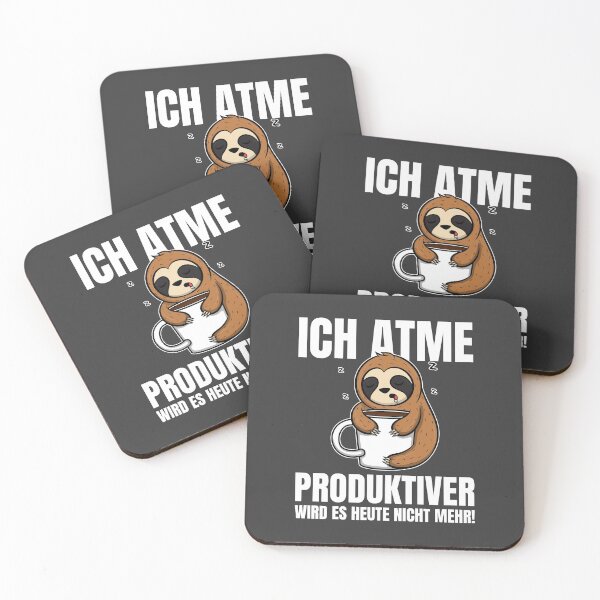 Item preview, I breathe More productive it will not be today! sloth designed and sold by Team150Designz.