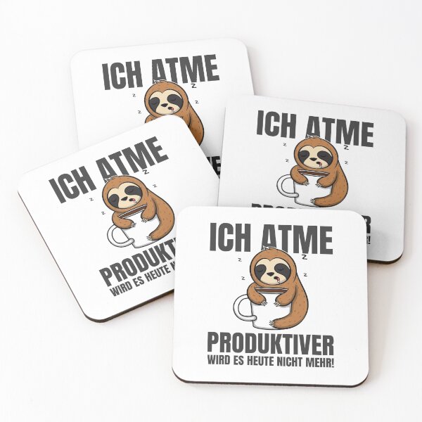 Item preview, I breathe More productive it will not be today! sloth designed and sold by Team150Designz.