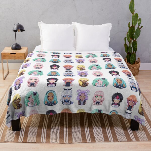 OGIENOID - IRIS Lineup! Throw Blanket